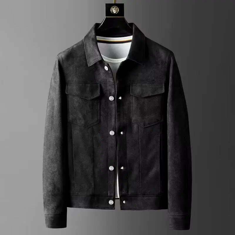 Harrison Men's Jacket | Durable Suede Blend, Versatile Style